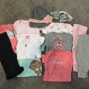 Newborn baby girl bundle 🎀